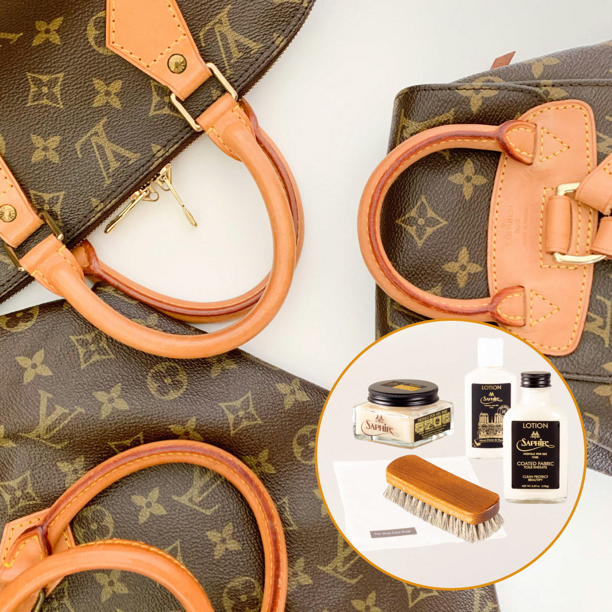 Saphir Médaille d'Or Care set for designer handbags