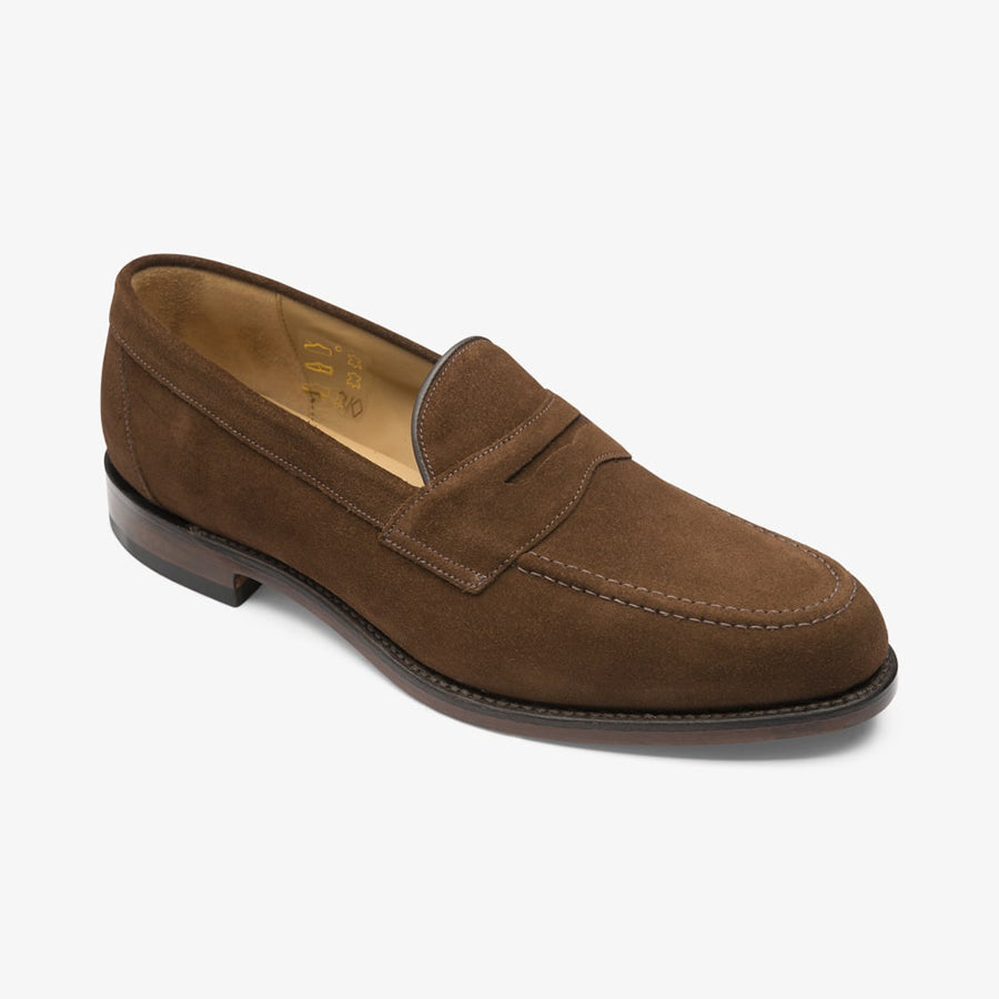 Loake Imperial loafer - brown suede