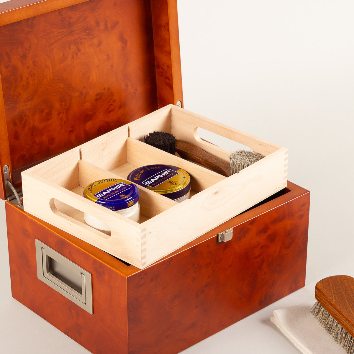 Saphir Médaille d'Or Shoe care valet Saphir - burlwood