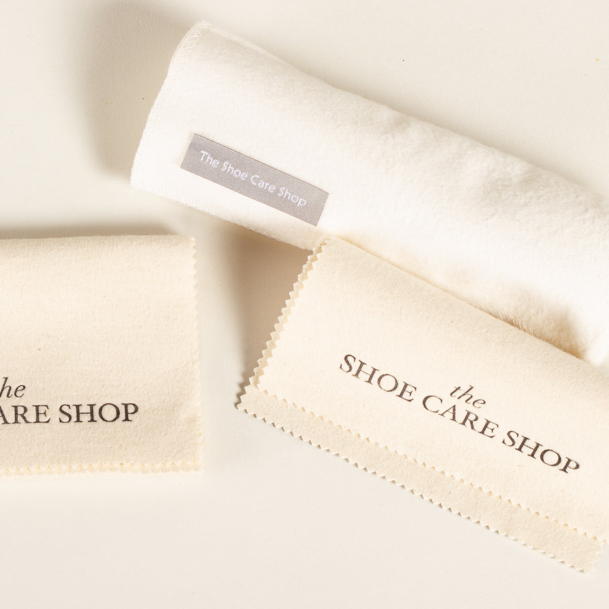 The Shoe Care Shop Applicator and polishing cloths - set of 3