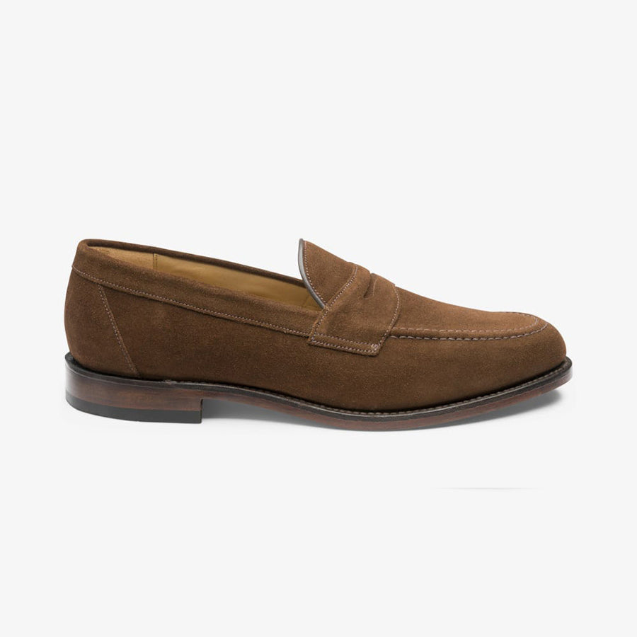 Loake Imperial loafer - brown suede