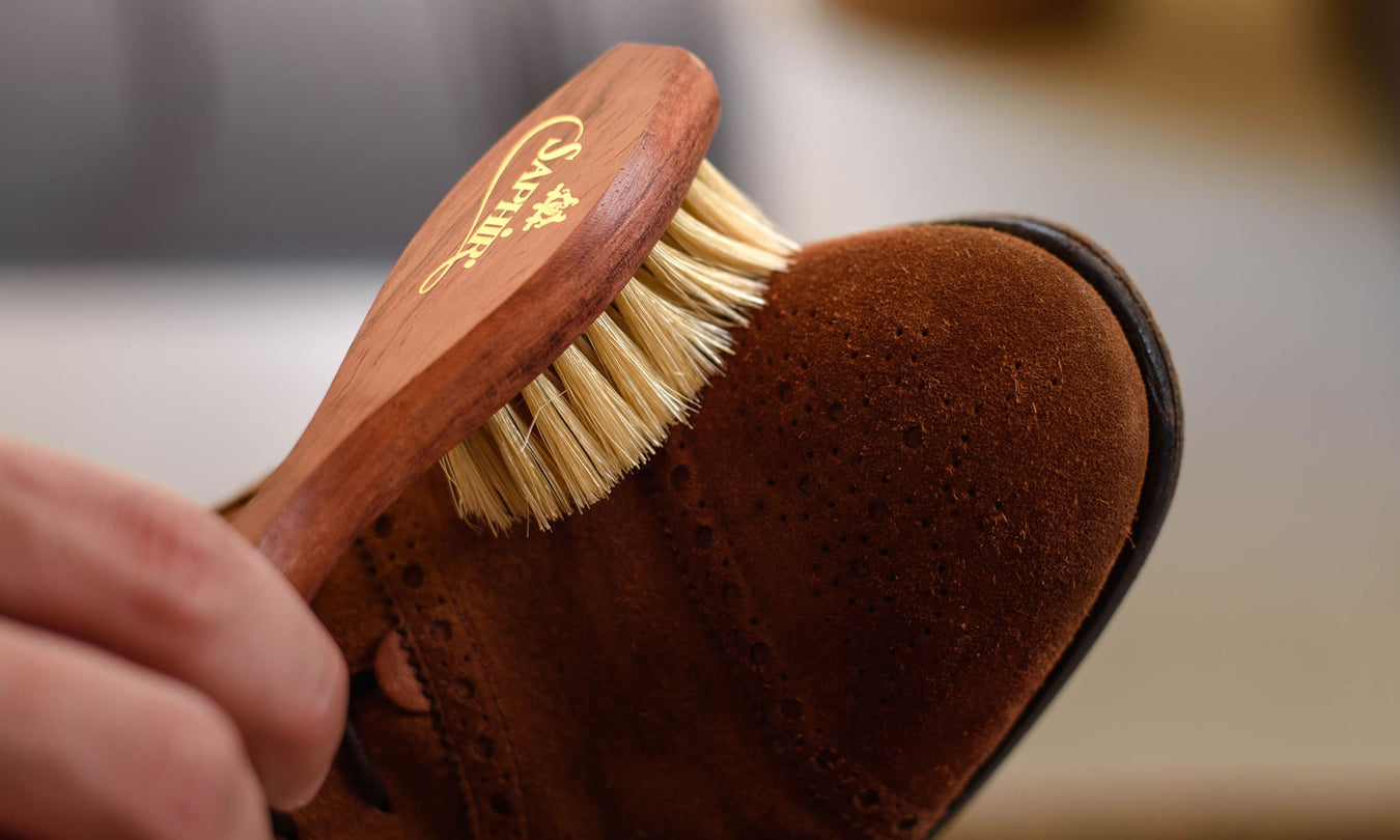 How to clean suede and nubuck shoes