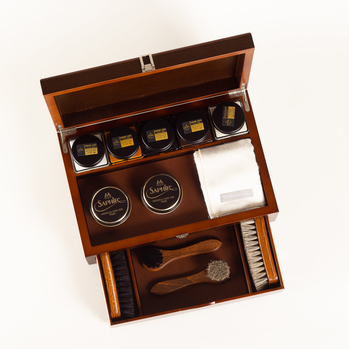 Drawer Valet With Saphir Shoe Care Set