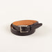 Profuomo Luxury leather belt - black