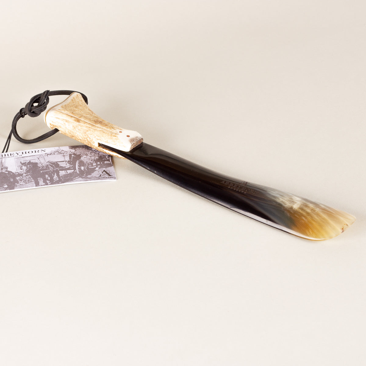 Abbeyhorn Shoe horn stag handle - 305mm (12")