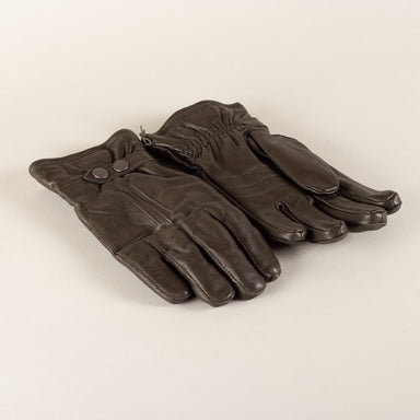 HESTRA Tällberg leather gloves - dark forest