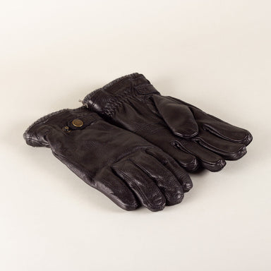 HESTRA Utsjö leather gloves - black