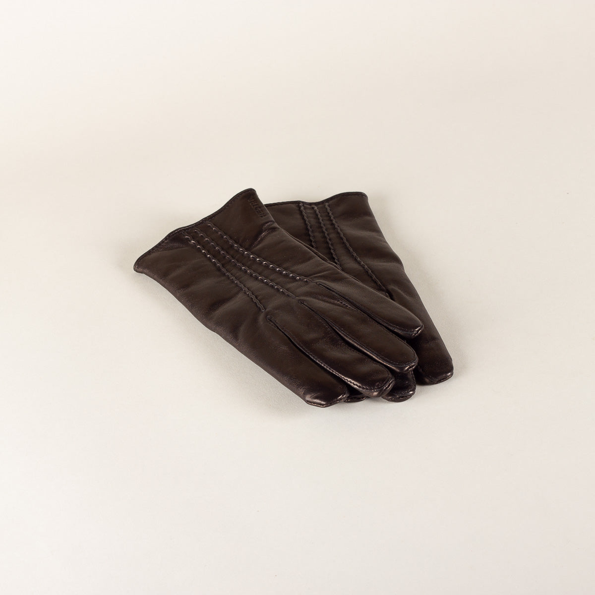 HESTRA William leather gloves - black