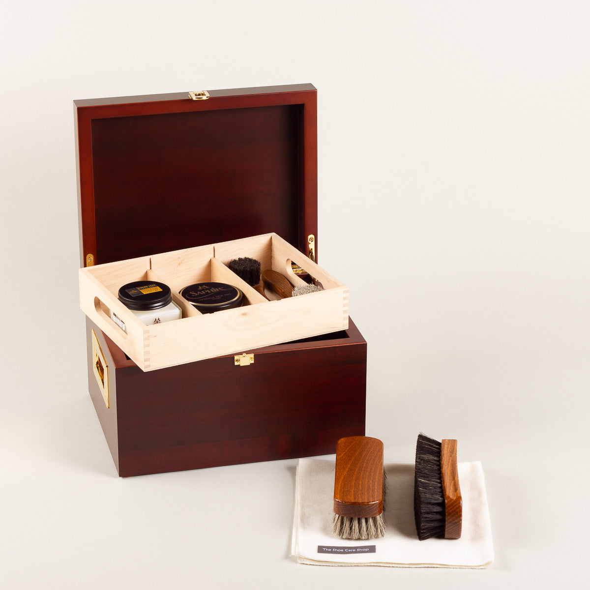 ショーボンド シリコーン #70 4Lセット 4缶 未使用 SHO-BOND Saphir Médaille d'Or Shoe care valet Saphir - walnut