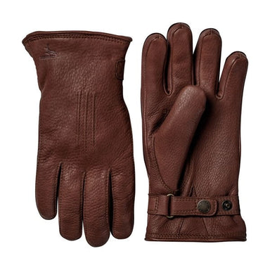 HESTRA Deerskin Lambskin leather gloves - chestnut