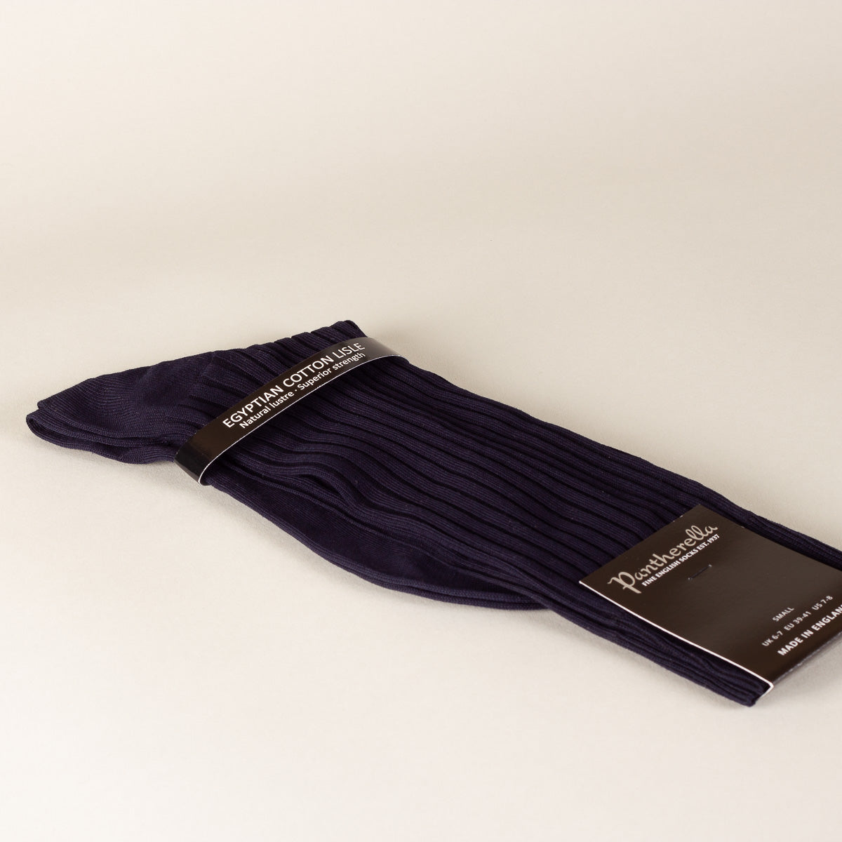 Pantherella Danvers socks rib - navy