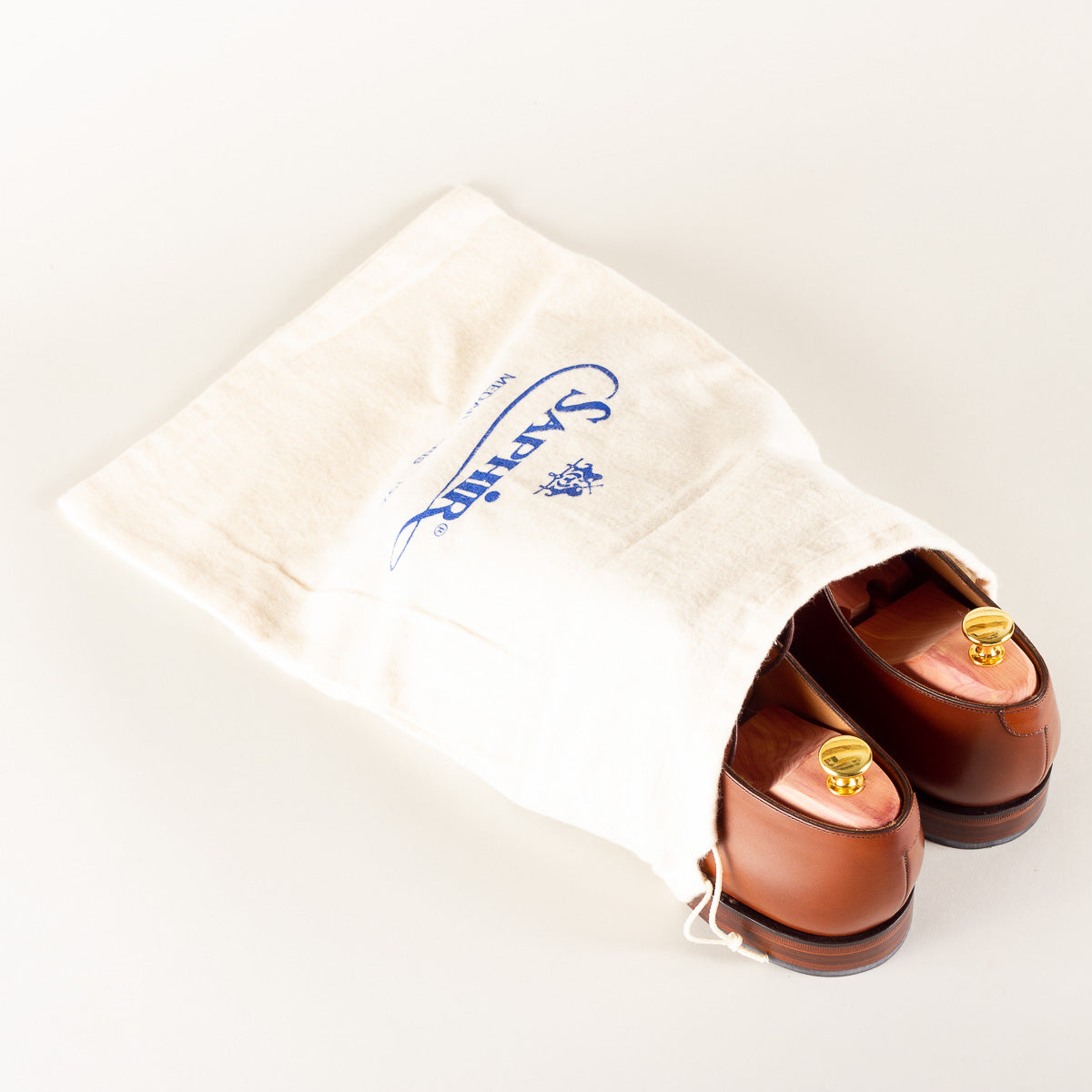 Bolsa algodón para zapatos Saphir Medaille d'Or 40 x 28 cm.
