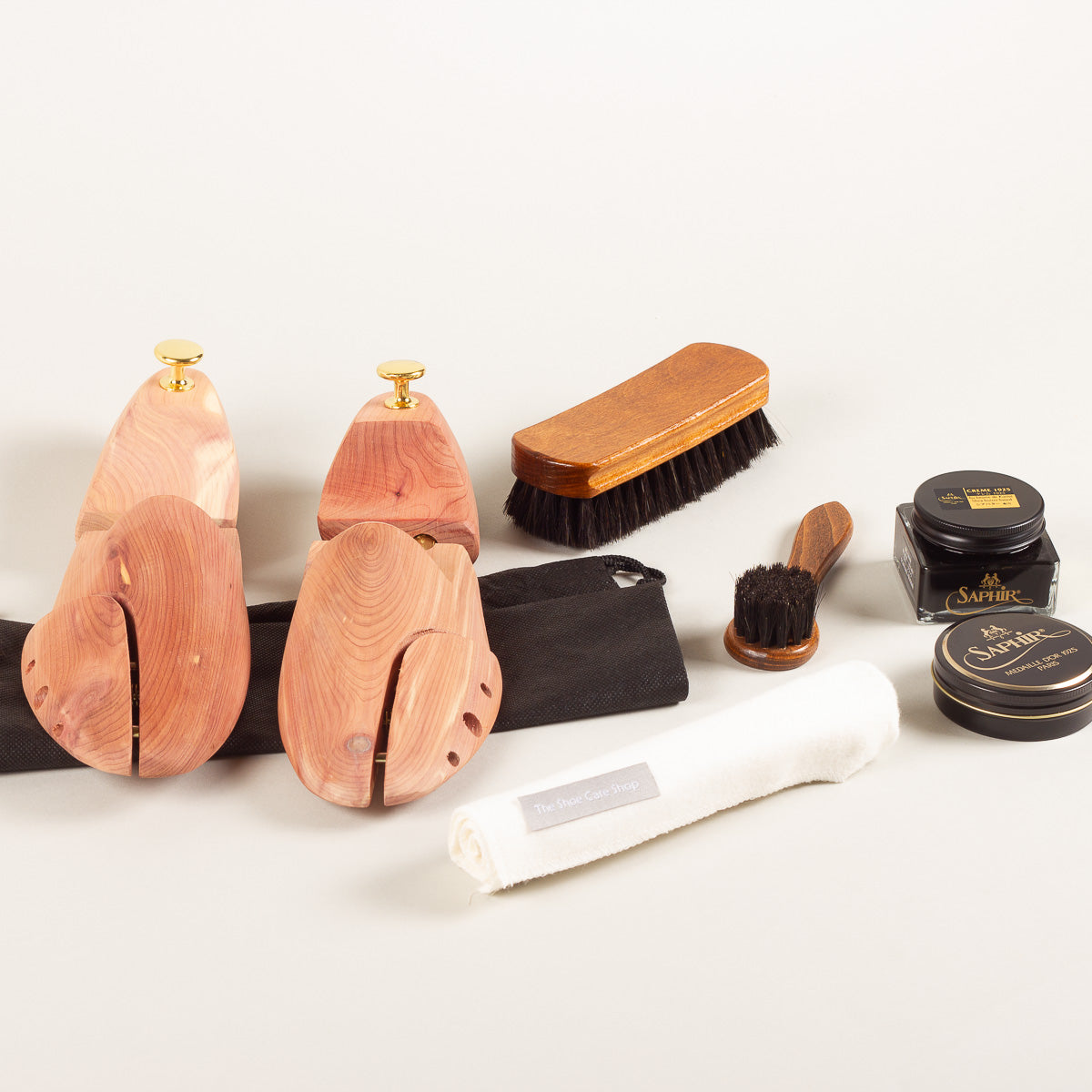 MARROW CREAM 2点セット Saphir Médaille d'Or Shoe care starters set - deluxe