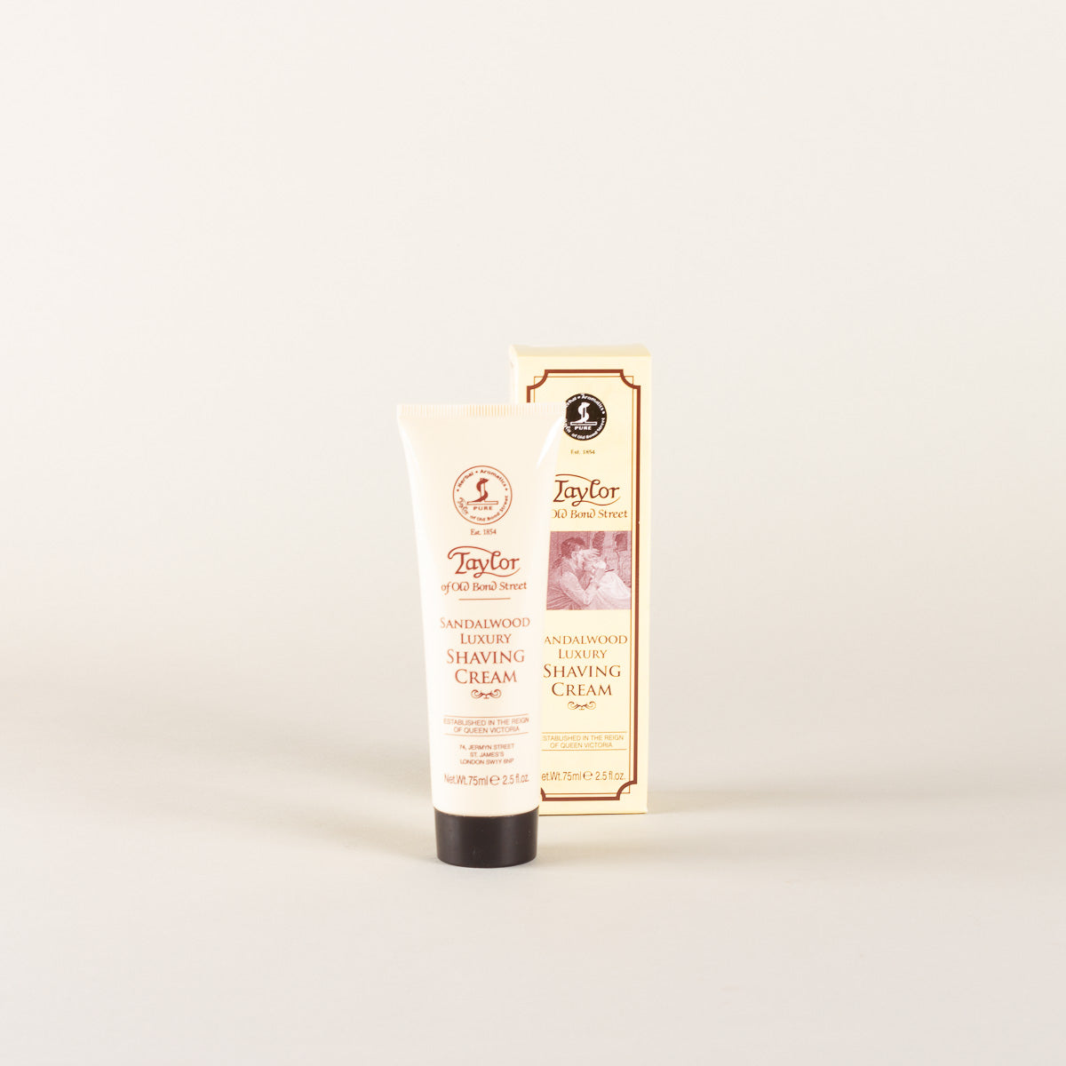 Taylor of Old Bond Street Shaving cream sandalwood tube 60ml